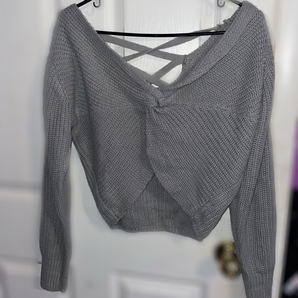Strappy Sweater
